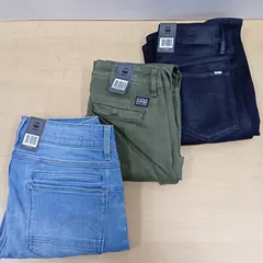 【未使用/タグ付き】G-STAR RAW ジースターロゥ レディース デニムパンツ ジーンズ カーゴパンツ 3本セット /W27【N】のサムネイル