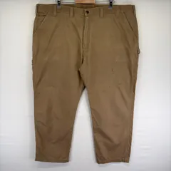 古着 カーハート Carhartt パンツ ペインターパンツ スパナポケット ジッパーフライ ワンポイントロゴ w48 L30  ベージュ系 メンズのサムネイル