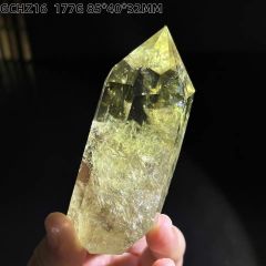 AAAAAAAAAA級天然シトリン水晶六角柱B0709/YS/P7/398C - メルカリ