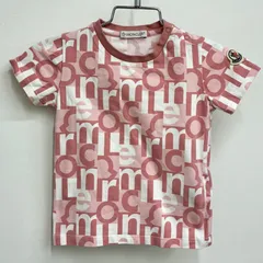 【モンクレール MONCLER】キッズ 半袖ロゴTシャツ 80 (12/18m) ピンク系のサムネイル