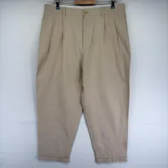 古着 90's/90年代 ノーティカ NAUTICA パンツ スラックス 2タック ジッパーフライ w38 L30  ベージュ系 チェック メンズのサムネイル