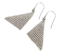 【美品】スワロフスキー Fit Dark ピアス クリスタルメッシュ フック 美品✨️スワロフスキー Fit ピアス クリスタルメッシュ フック レア