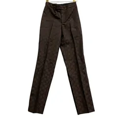 グッチ GG柄 スラックス ブラウン  GUCCI 【AFB21】のサムネイル