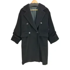 マックスマーラ MAX MARA 80S-90S 白タグ ウール混 カシミア混 ダブルブレスト コート レディース US：4 のサムネイル
