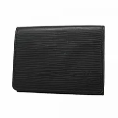 【6gb1278-k】ルイヴィトン 名刺入れ エピ アンヴェロップカルトドゥヴィジット M60652 ノワール【中古】メンズ レディース ユニセックスのサムネイル
