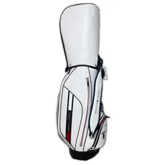 TOMMY HILFIGER トミーヒルフィガー キャディバッグ フラッグロゴ ホワイト 9.0型 5分割 3.8kg THMG5SC4のサムネイル