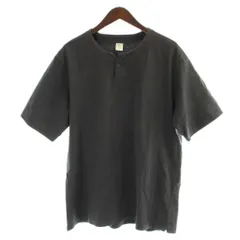 ジャックマン Jackman Tシャツ XL チャコールグレー スリットネック 半袖 無地 /AP41 ■GY28のサムネイル