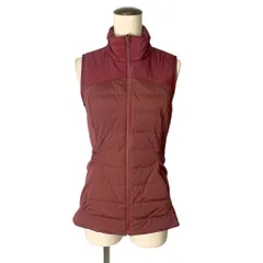 ルルレモン lululemon ダウンベスト ジップアップ スタンドカラー 6 レッド ■GY06のサムネイル