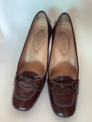 TOD'S BOWEN レッド ローファー 7 TOD'S BOWEN レッド ローファー 7 - メルカリ