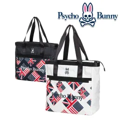 【新品】サイコバニー ユニセックス フラッグ カジュアル スポーツ トートバッグ PBMG2FB7 Psycho Bunny ゴルフのサムネイル