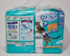 マナーウェア ねこ用 Mサイズ 16枚 2個セットのサムネイル