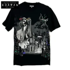 LANVIN　ランバン　ブラック The Refinery クルーネック ショートスリーブカットソー　XSのサムネイル