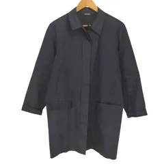 ダナキャランニューヨーク DKNY 比翼 ステンカラーコート レディース  4のサムネイル
