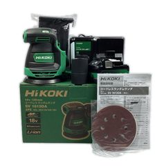 HIOKI 未使用 18v 125mm コードレスランダムサンダ ※PSEマークあり SV1813DA グリーン HIOKI 未使用 18v 125mm コードレスランダムサンダ ※PSEマークあり