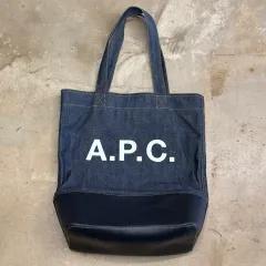 A.P.C. デニム アクセル ショッパーバッグ OSのサムネイル