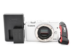 超美品 キヤノン EOS M100 ミラーレスデジタルカメラボディ ホワイト