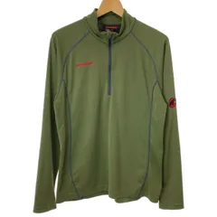 【中古】　MAMMUT　ハードウェア　長袖　ハイネック　プルオーバー　ハーフジップ　ワンポイント　アウトドア　古着　/1151のサムネイル