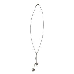 ティファニー ダブルドロップ ハート ネックレス sv925 TIFFANY&Co 