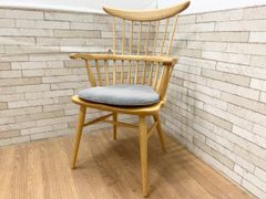 ○[超美品] 飛騨家具 日進木工 ハイバックチェア WOC-134 チェア 椅子
