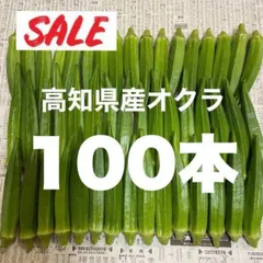 100本 高知県産 オクラ 野菜 即購入OK 産地直送 xblのサムネイル