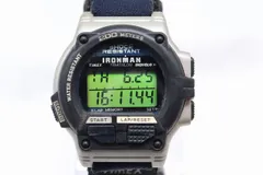 【W314-10】動作品 電池交換済 TIMEX IRONMAN タイメックス アイアンマン コンパス デジタル 腕時計 メンズのサムネイル
