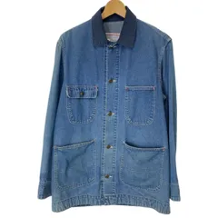 【中古】　Sears　カバーオール　80s vintage　80年代　OLD　デニムジャケット　デニム　襟コーデュロイ　USA製　古着　/1591のサムネイル