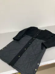 送料無料★HK WORKS LONDON エイチケーワークスロンドン★ロングコート　アウター　ジップアップコート★レディース　Mサイズ★ブラック　黒　#80710sjm8のサムネイル
