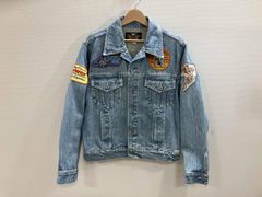 DIESEL クラッシュ ヴィンテージ加工 ワッペン Gジャン デニム