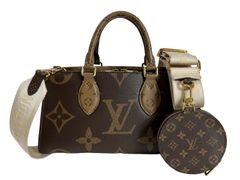 LOUIS VUITTON ルイヴィトン モノグラムリバース オンザゴー EW 2way ハンドバッグ トートバッグ M46653 ポーチ付きのサムネイル