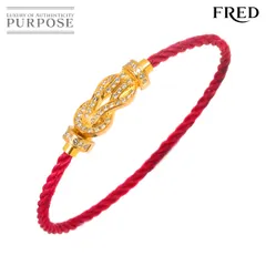 フレッド FRED シャンス アンフィニ ミディアム MM #14 ダイヤ ブレスレット K18 PG ピンクゴールド 750 ケーブル Bracelet 90328824のサムネイル