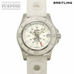 ブライトリング BREITLING スーパーオーシャン2 36 A17312 レディース 腕時計 デイト ホワイト オートマ 自動巻き 90334359のサムネイル