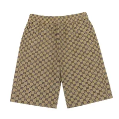 【未使用 メンズ48】GUCCI グッチ GG キャンバス ショート パンツ M ベージュ スプリーム コットン 国内正規品 47822のサムネイル