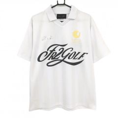 FR2GOLF MOON SHOT ゴルフウェア ポロシャツ ホワイト Sサイズ - メルカリ