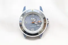 【W314-42】動作品 電池交換済 ice watch アイスウォッチ デイト 回転ベゼル 腕時計 フェイスのみ メンズのサムネイル