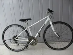 F274★24800円★整備済み 　完成車発送　スポーツ中古自転車 【クロスバイクGIANT　エスケープR3　白　37㎝】のサムネイル