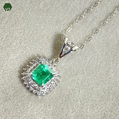 34-36】クリソベリルキャッツアイ ダイヤモンド ネックレス0.71ct D0 