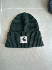 ハングルタグ) sacai Carhartt DARK GREEN ビーニーのサムネイル