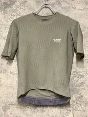 KJ284 パスノーマルスタジオ PAS NORMAL STUDIOS Men's Mechanism Pro Zipless Jersey 半袖 サイクルジャージ カーキ Lのサムネイル