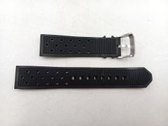 モーリスラクロア アイコン 42mm用 ラバーベルト ブラック - メルカリ