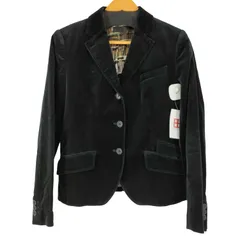 ポールスミスブラック Paul Smith BLACK ベロア テーラードジャケット レディース  40のサムネイル