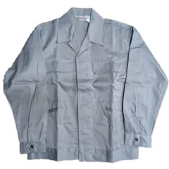新品未使用　作業服 日本製作業着 上着 長袖 自重堂 帯電防止 作業服上着 JIS規格合格　45 | 静電気防止機能, 前面4ポケット, ペン用ポケット付き, 廃盤希少品, 長期保管デッドストック　JICHODOのサムネイル