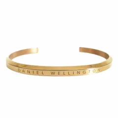 美品 Daniel Wellington ダニエルウェリントン ブレスレット ロゴバングル アクセサリー ロゴ ゴールド レディース 【中古】のサムネイル