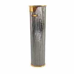 Dunhill ダンヒル ライター スリム ストライプ ローラー式 ガスライター コンビカラー シルバー メンズ 【中古】のサムネイル