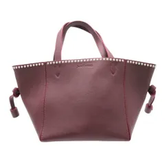 美品 J&M Davidson ジェイアンドエムデヴィッドソン ハンドバッグ ハンドバッグ ミニ ベル MINI BELLE WITH STUDS 1867N 2WAY ショルダーバッグ ワインレッド レディース 【中古】のサムネイル