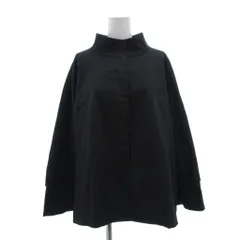 ヒロコビス HIROKO BIS 大きいサイズ シャツ ジャケット 15AB 黒 ブラック スタンドカラー 長袖 /SX ■ECF006のサムネイル
