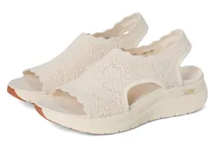 スケッチャーズ レディース シューズ ヒール SKECHERS Arch Fit 20 Flawless Choice Off White オフホワイトのサムネイル