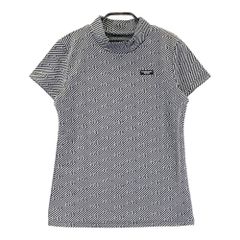 極美品 パーリーゲイツ PEARLY GATES モックネックシャツ 総柄 2