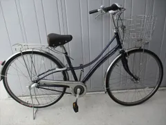 F282★整備済み★完成車発送★中古シティ自転車【　ブリヂストン　ロココロイヤル 27インチ　　パープル】のサムネイル