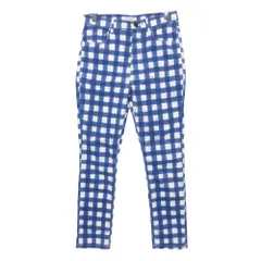 Paul Smith ポール・スミス パンツ バードプリント チェック柄 ボトムス ブルー×ホワイト 38【M】 レディース 【中古】のサムネイル