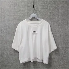 2166 メゾンマルジェラ クロップド半袖Tシャツ レディース Sサイズのサムネイル